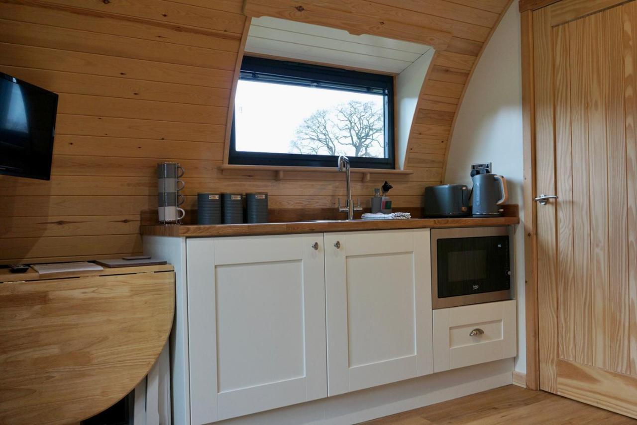 Habberley Glamping Pods Hotel Shrewsbury Exterior foto